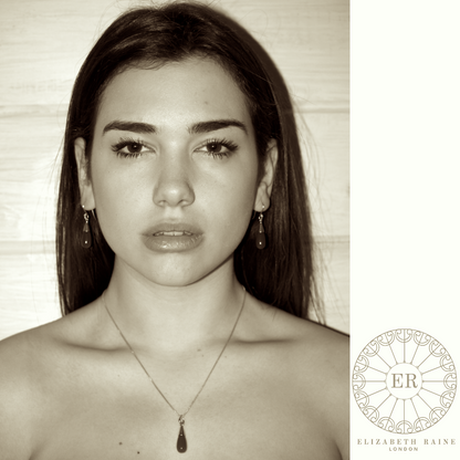 18K Gold Carnelian Sacral Chakra Earrings | August Birthstone