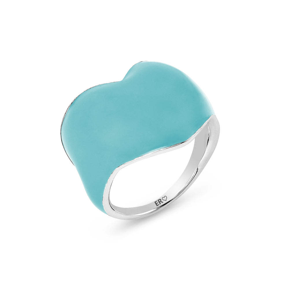 THE HEART RING - TURQUOISE