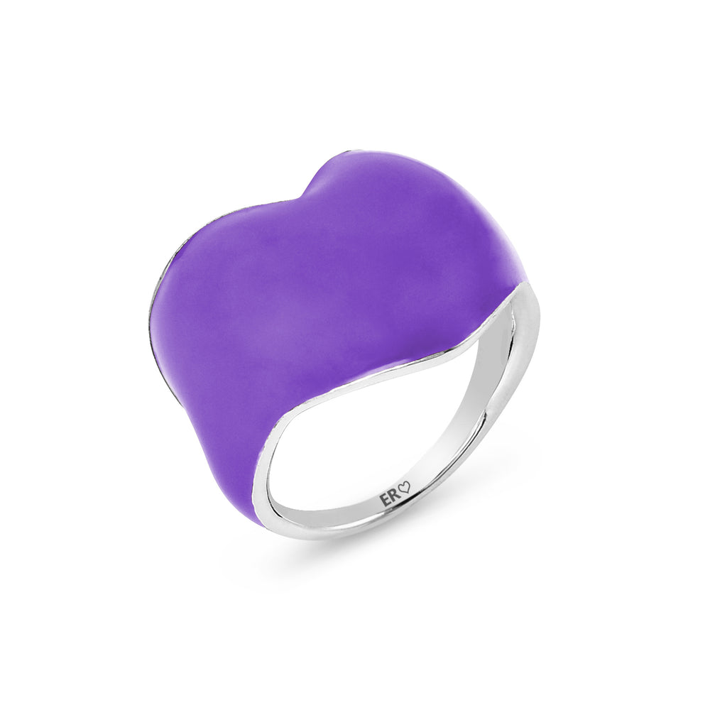 THE HEART RING - ULTRA VIOLET