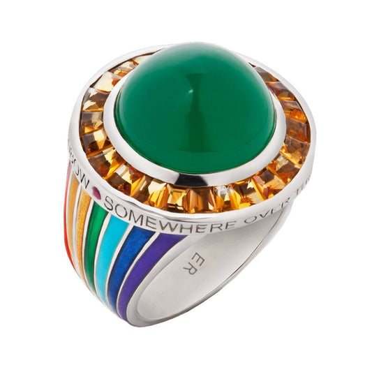 SOMEWHERE OVER THE RAINBOW RING